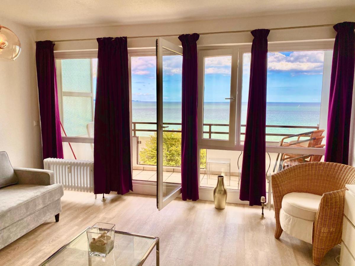 Studio Mit Panorama-Meerblick Und Direkter Strandlage In Scharbeutz Zewnętrze zdjęcie