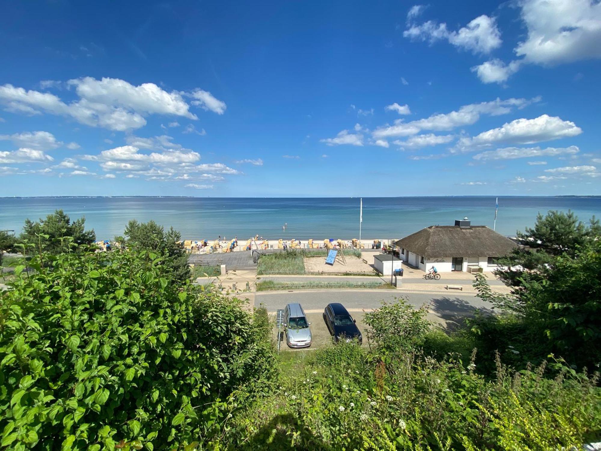 Studio Mit Panorama-Meerblick Und Direkter Strandlage In Scharbeutz Zewnętrze zdjęcie